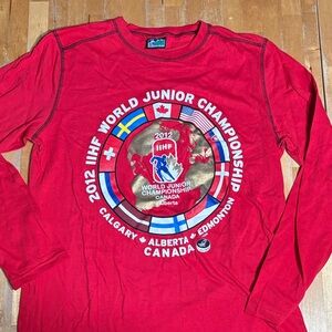 2012 World Junior Championship Long Sleeve Tee
